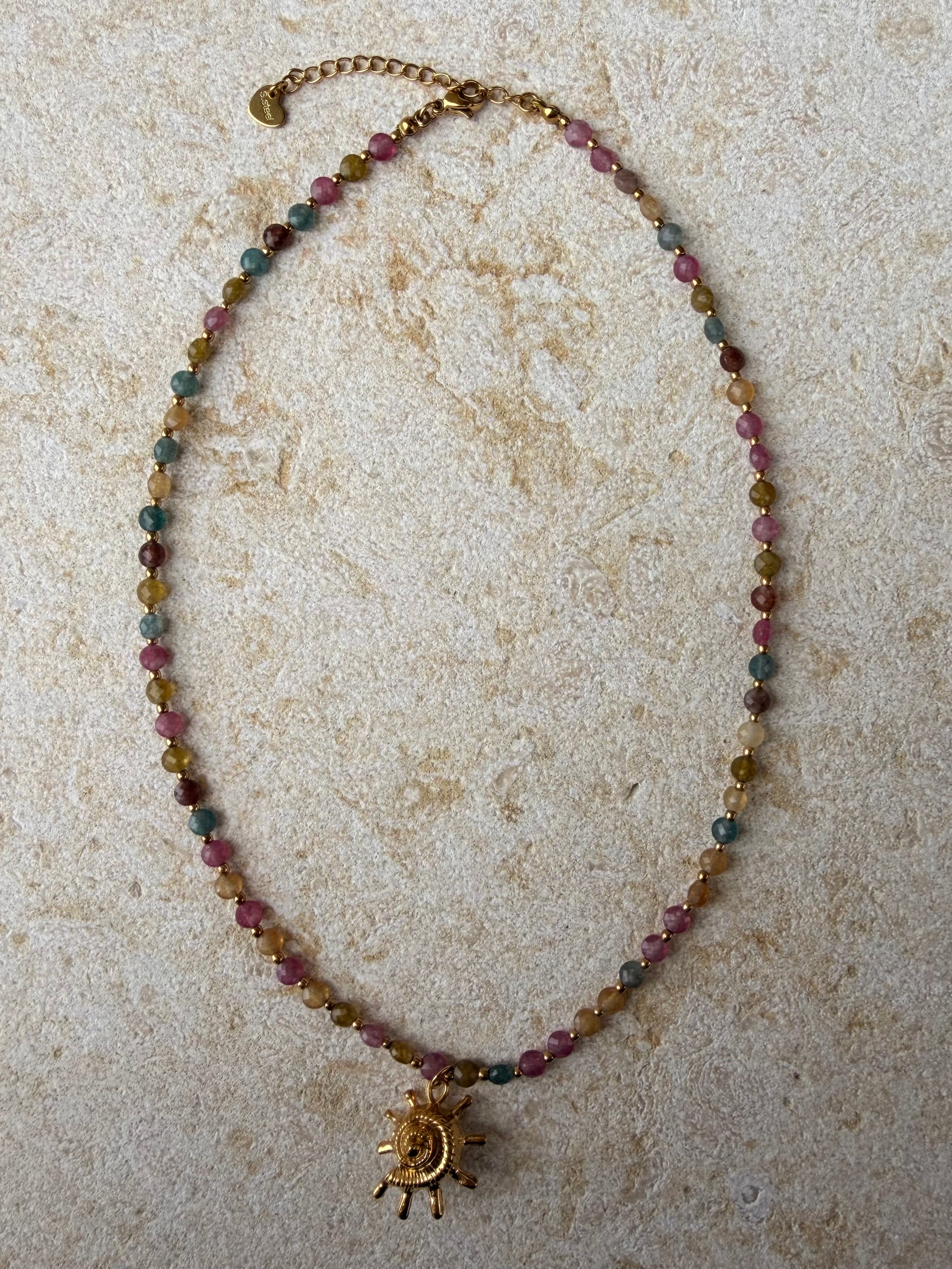 [SAMPLE] Beaded Necklace With Charm