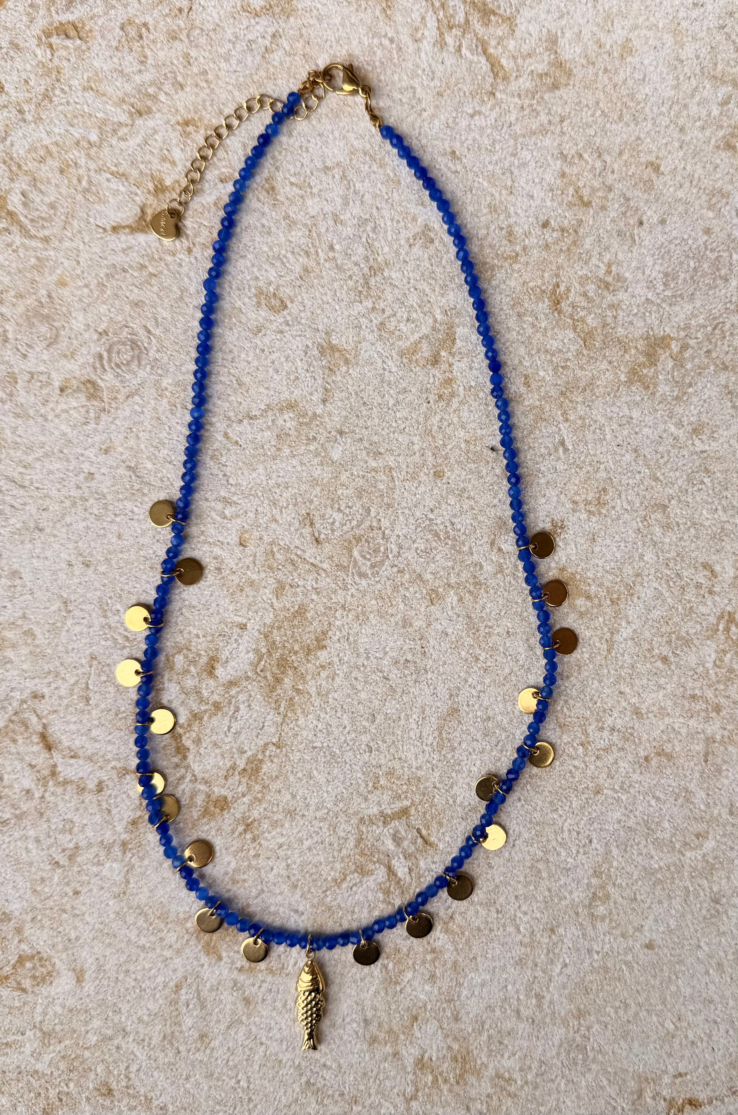 [SAMPLE] Beaded Necklace With Charm