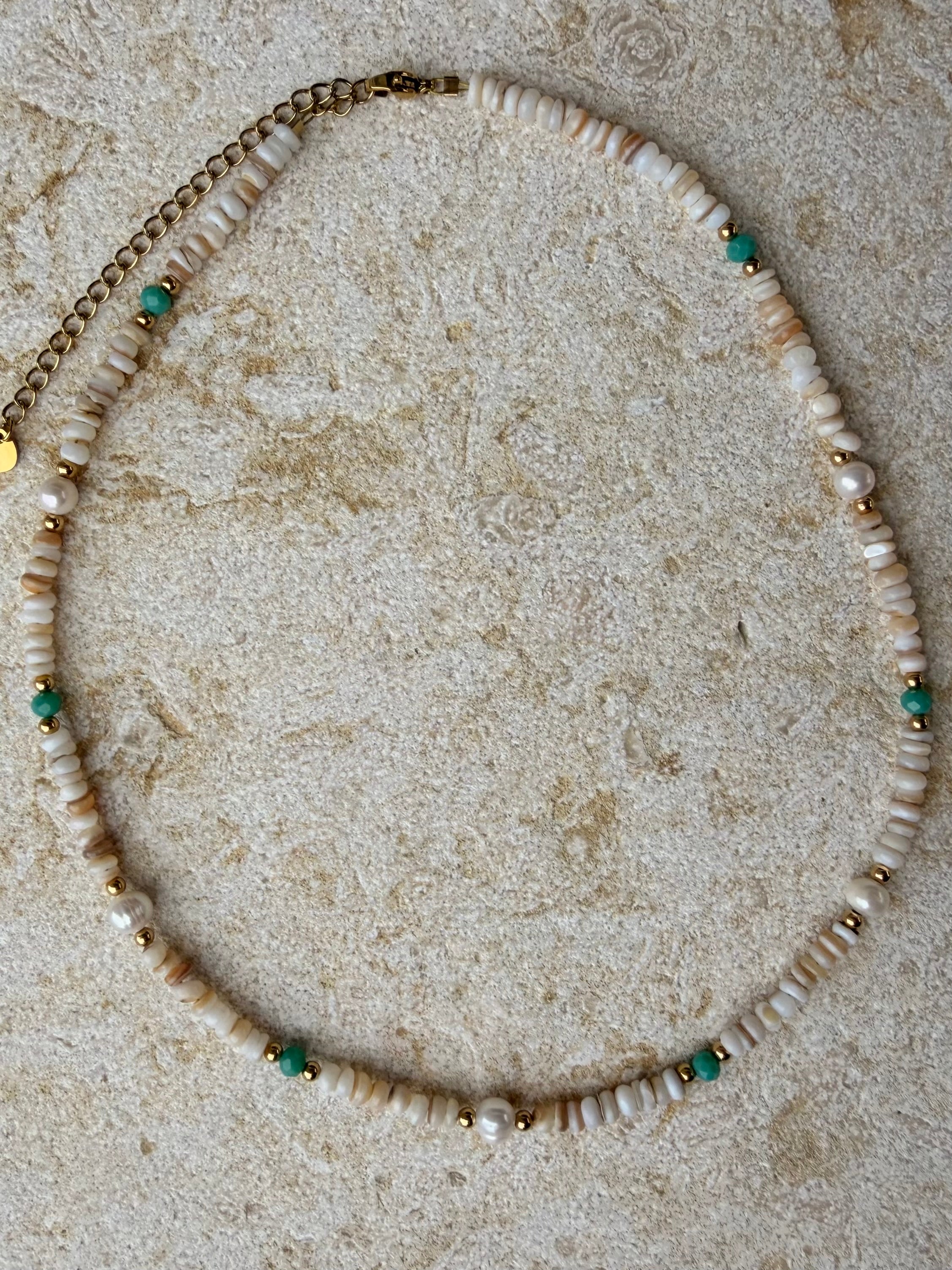 [SAMPLE] Freshwater Pearl Beaded Necklace