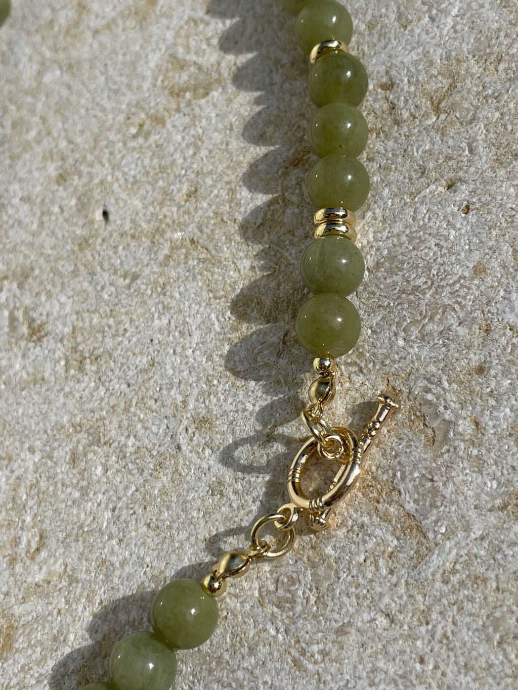 [SAMPLE] Beaded Necklace Green