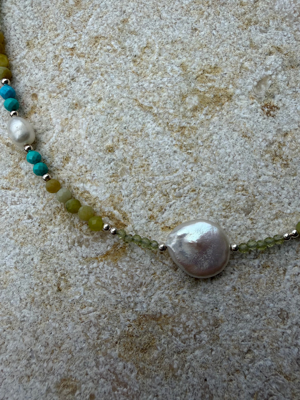 [SAMPLE] Freshwater Pearl Beaded Necklace