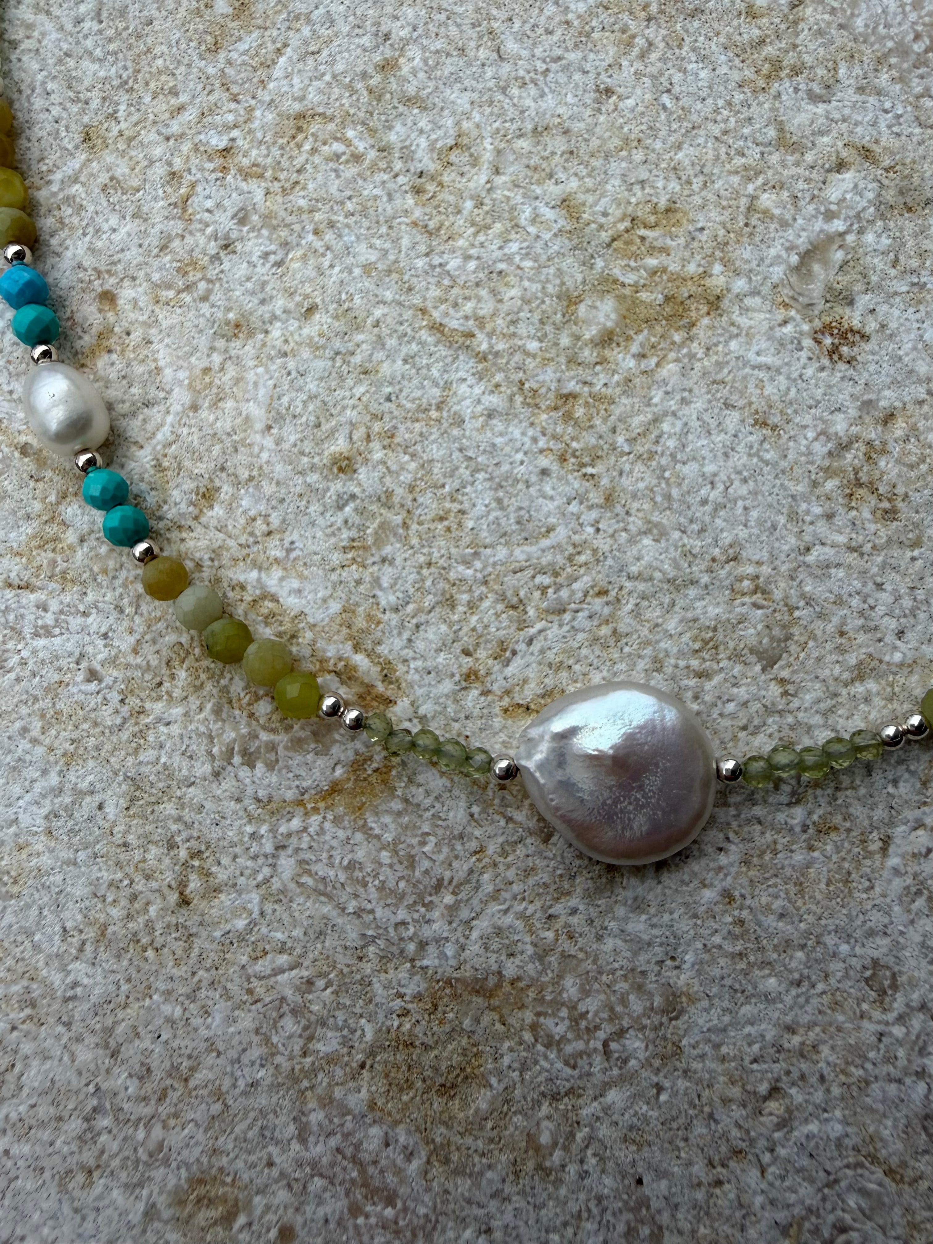 [SAMPLE] Freshwater Pearl Beaded Necklace