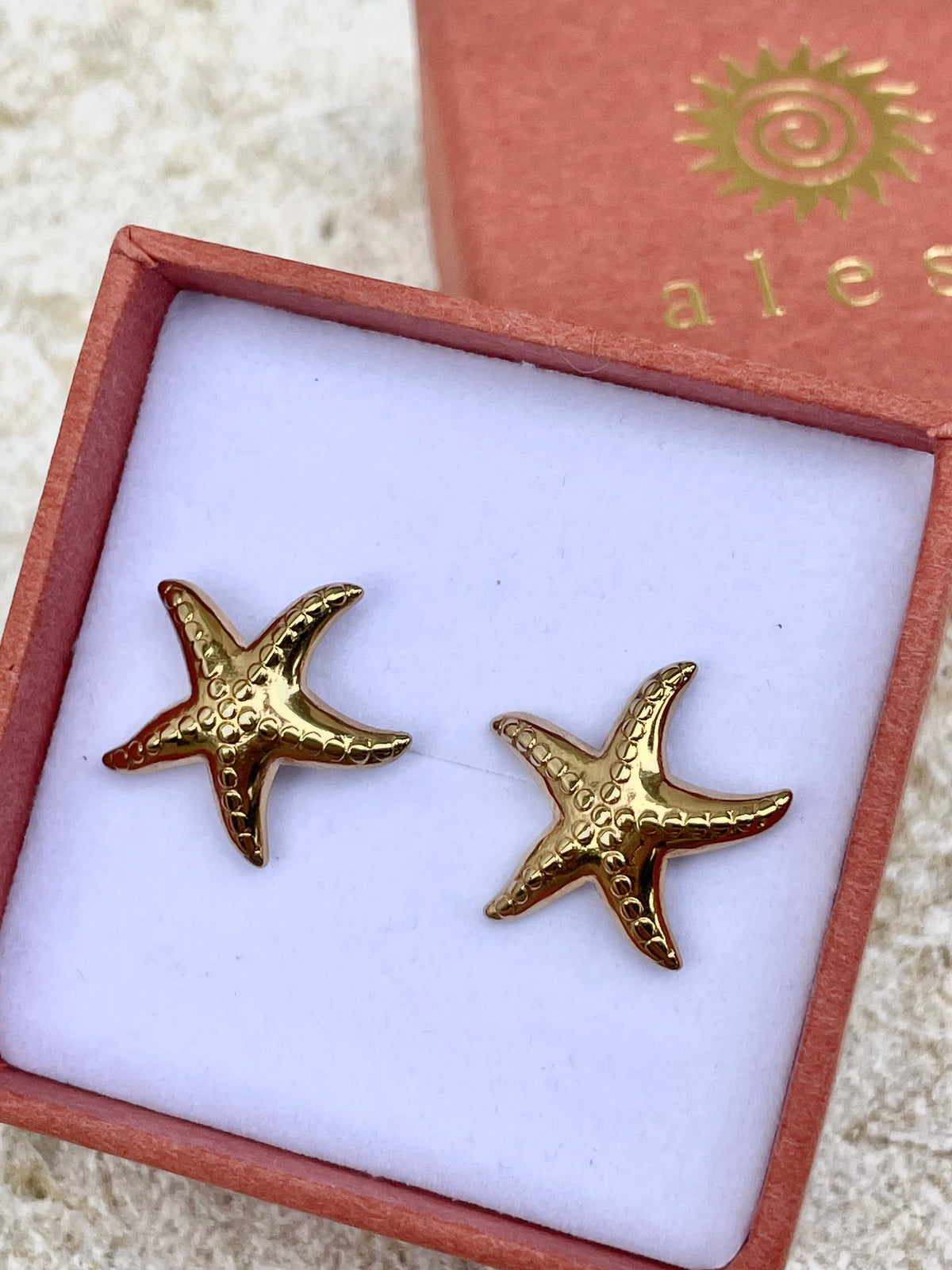 [SAMPLE] Starfish Stud Earrings