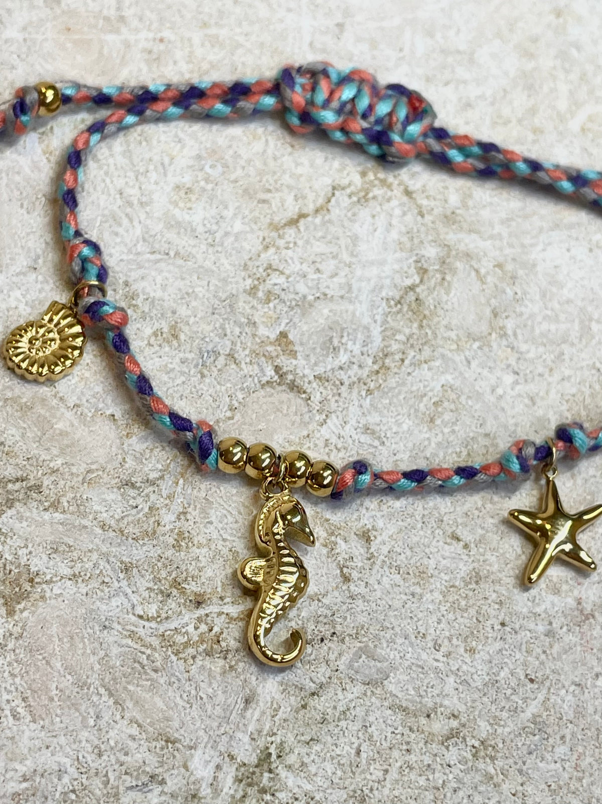 [SAMPLE] Seahorse Charm Bracelet