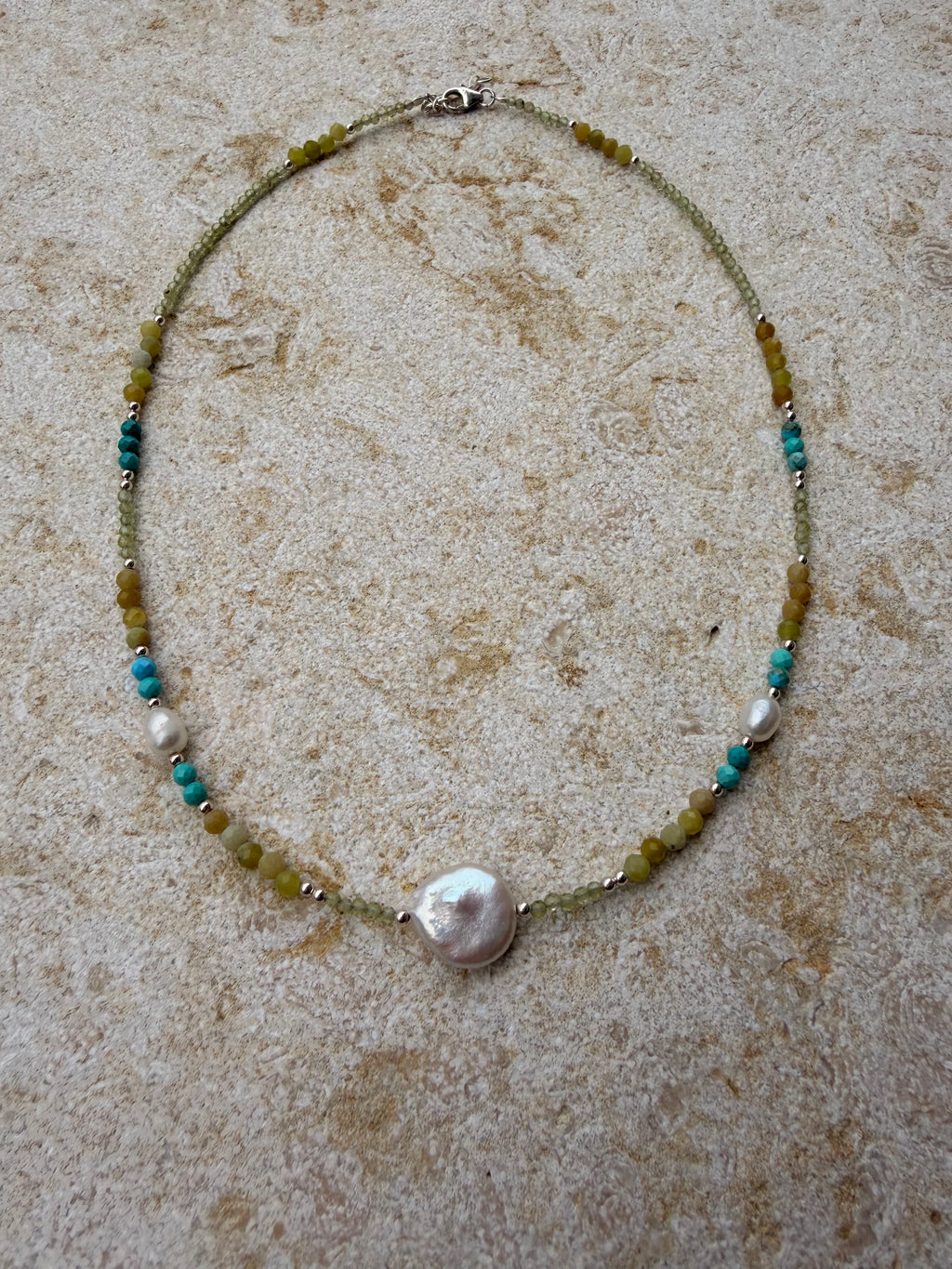 [SAMPLE] Freshwater Pearl Beaded Necklace