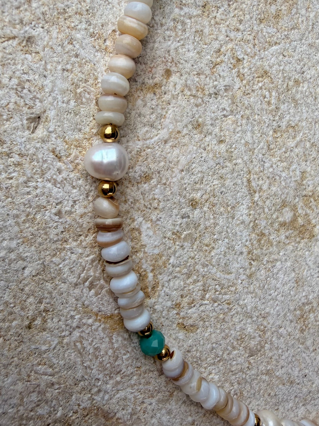 [SAMPLE] Freshwater Pearl Beaded Necklace
