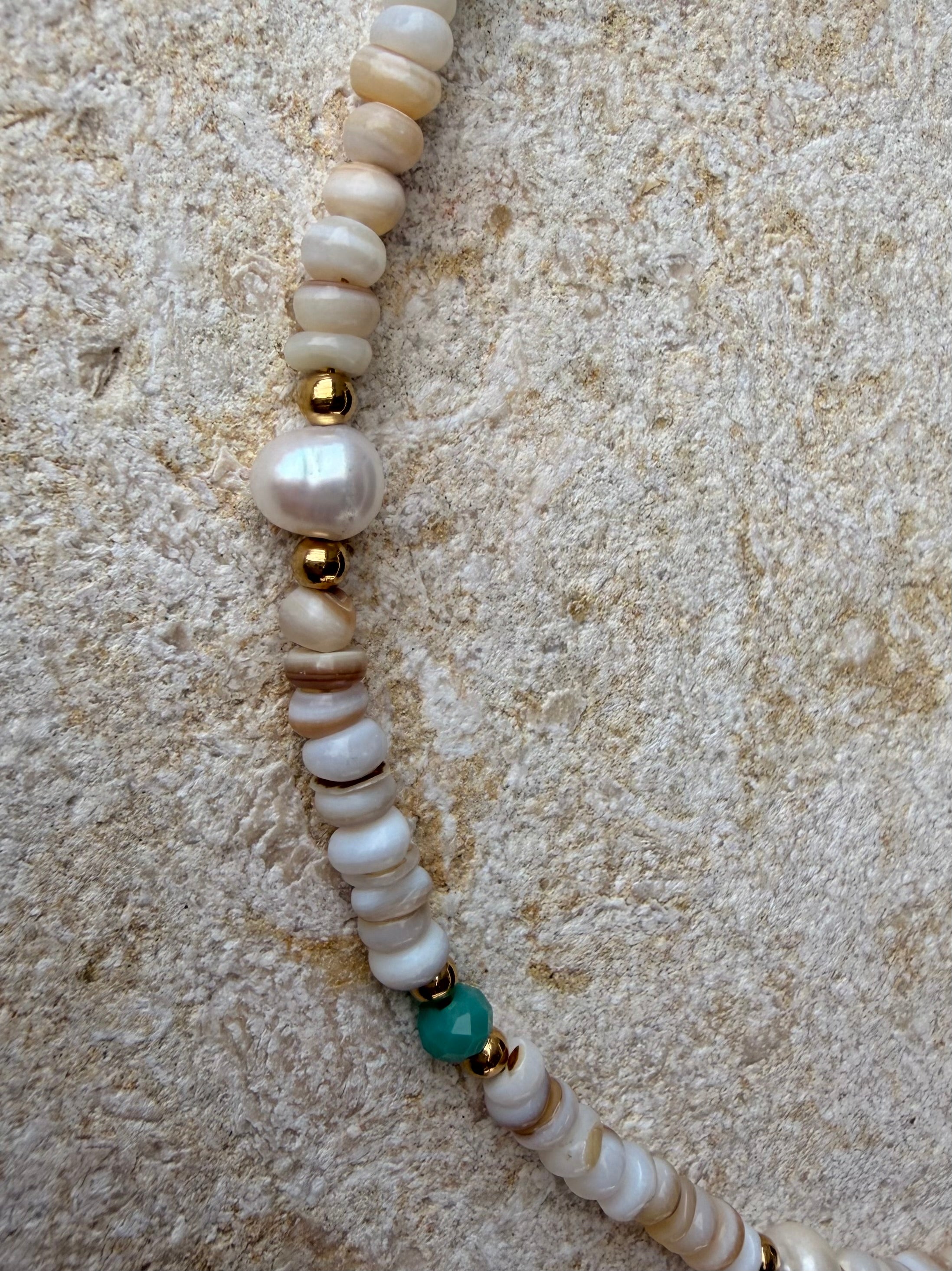 [SAMPLE] Freshwater Pearl Beaded Necklace