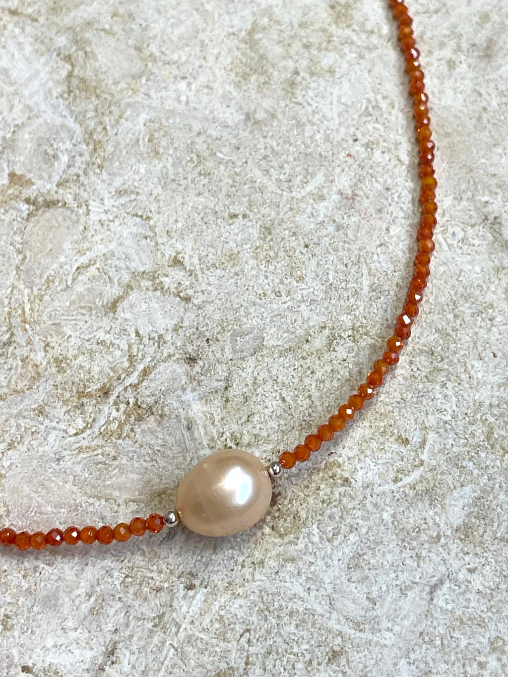 [SAMPLE] Freshwater Pearl Beaded Necklace