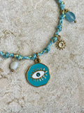 [SAMPLE] Evil Eye Charm Bracelet