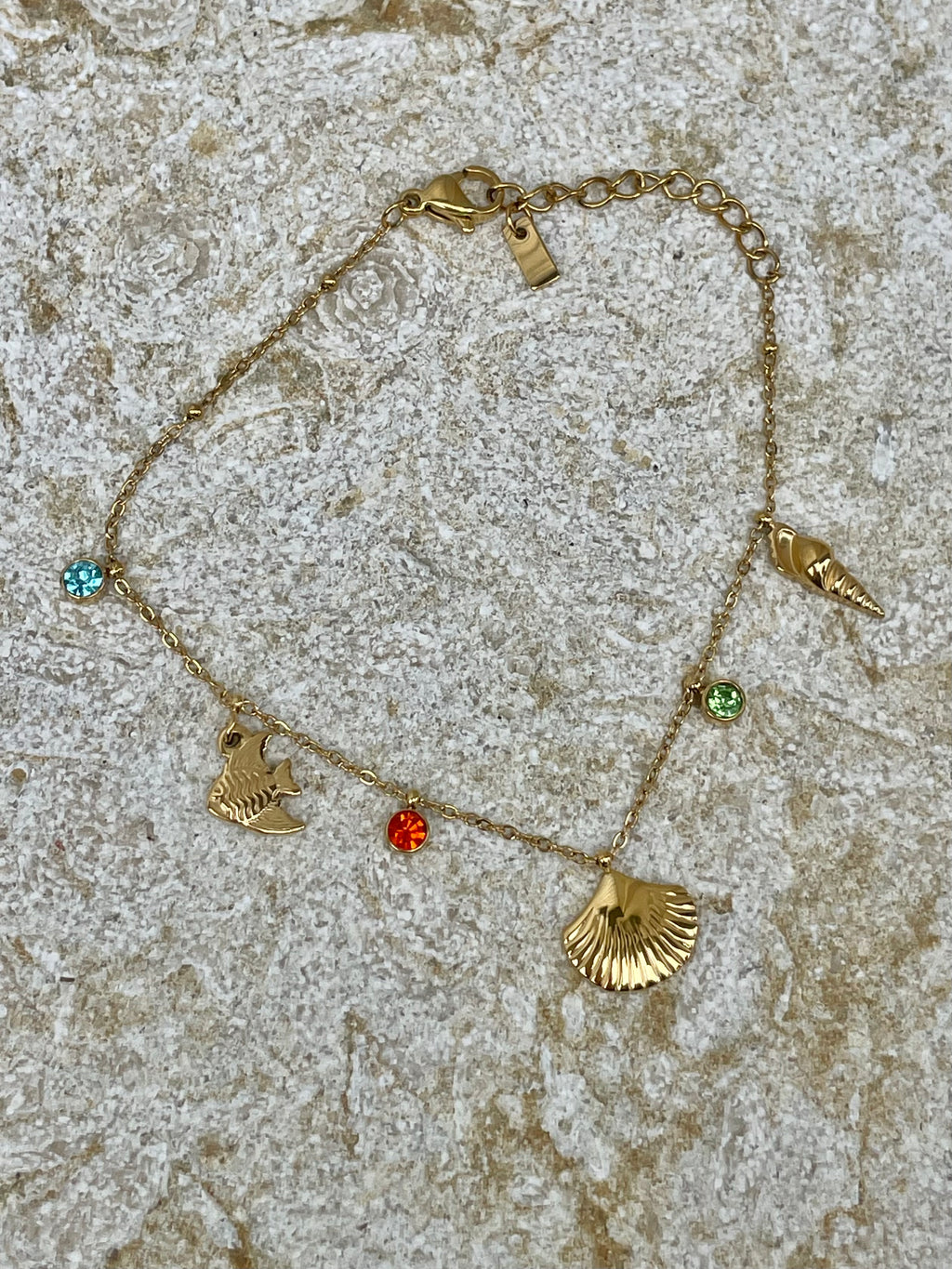[SAMPLE] Ocean Charm Bracelet