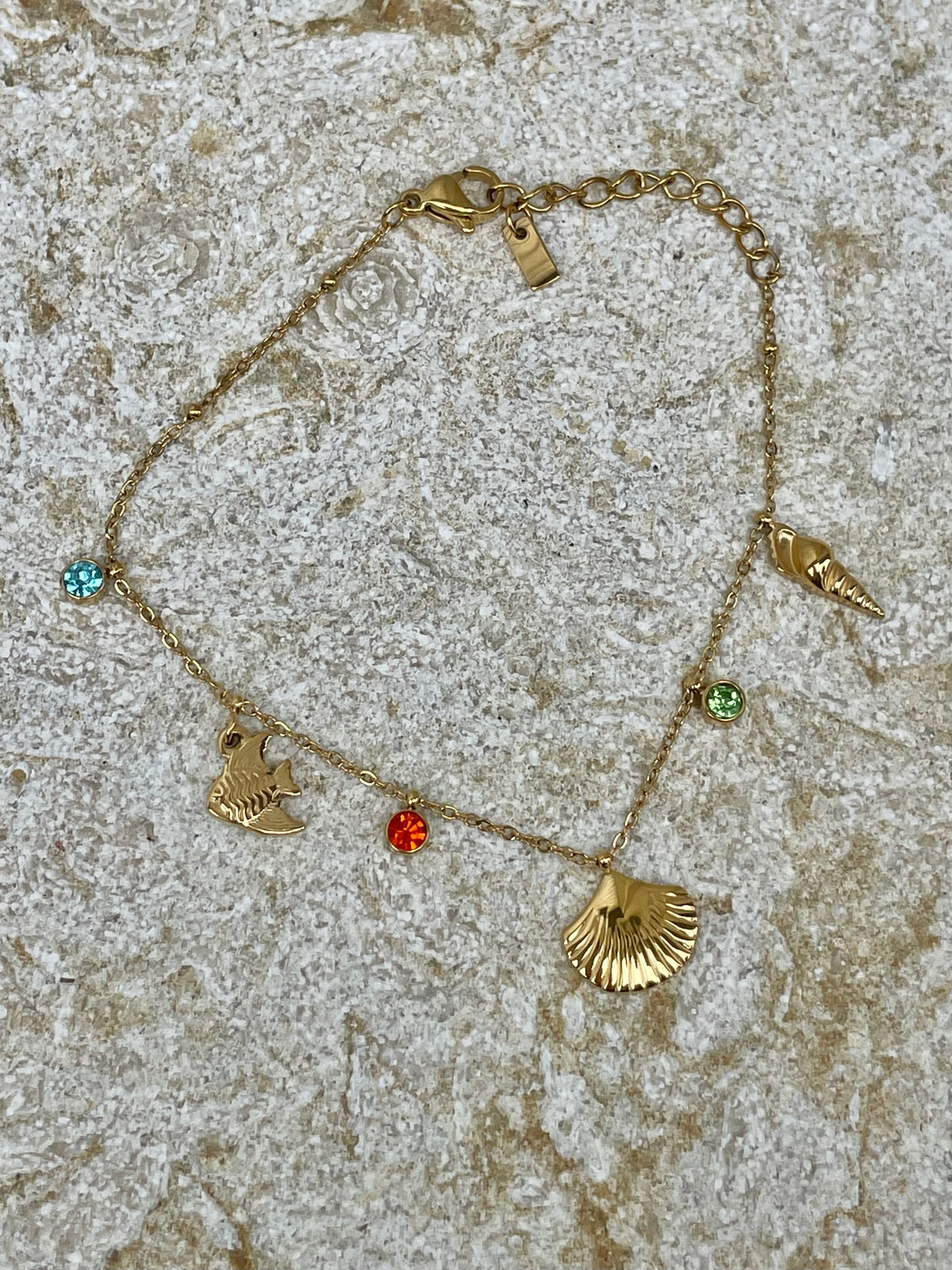 [SAMPLE] Ocean Charm Bracelet