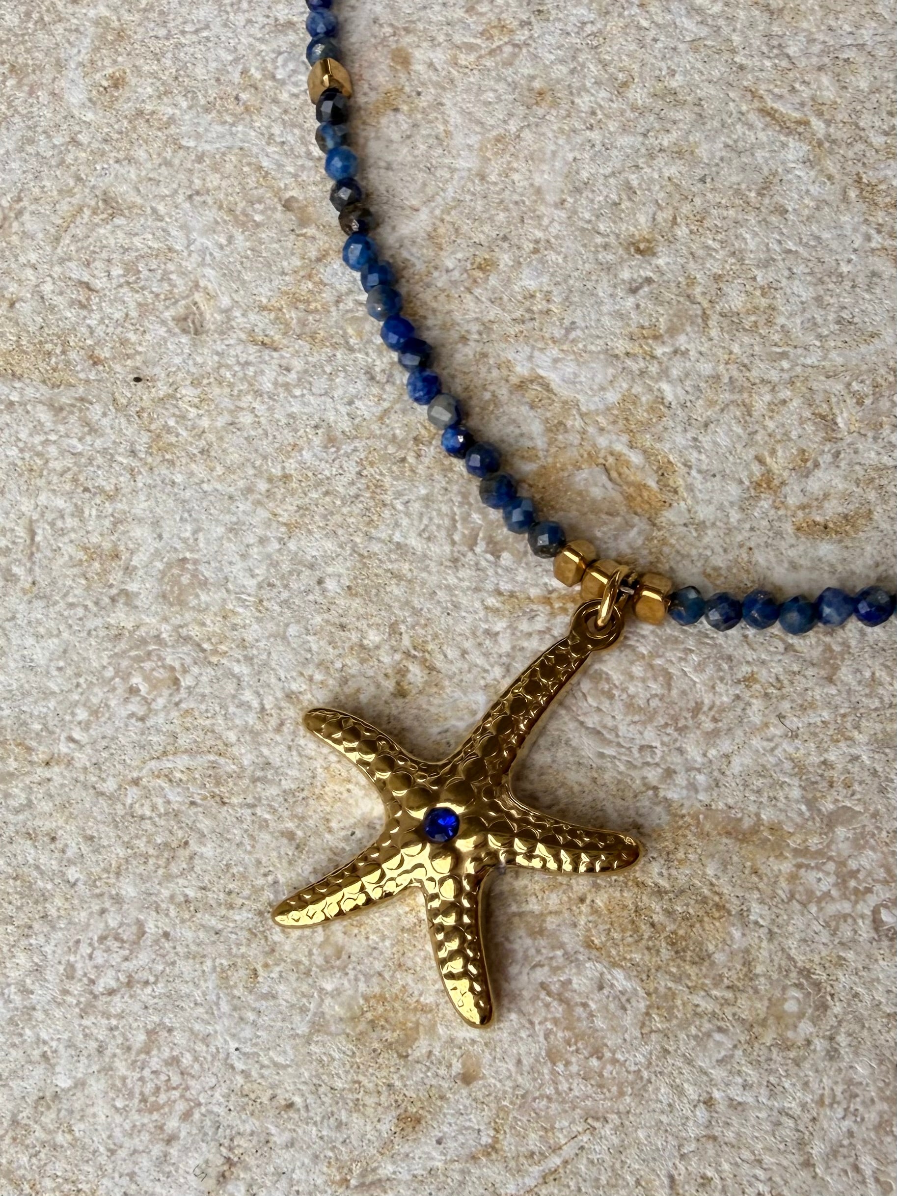 [SAMPLE] Beaded Necklace With Charm