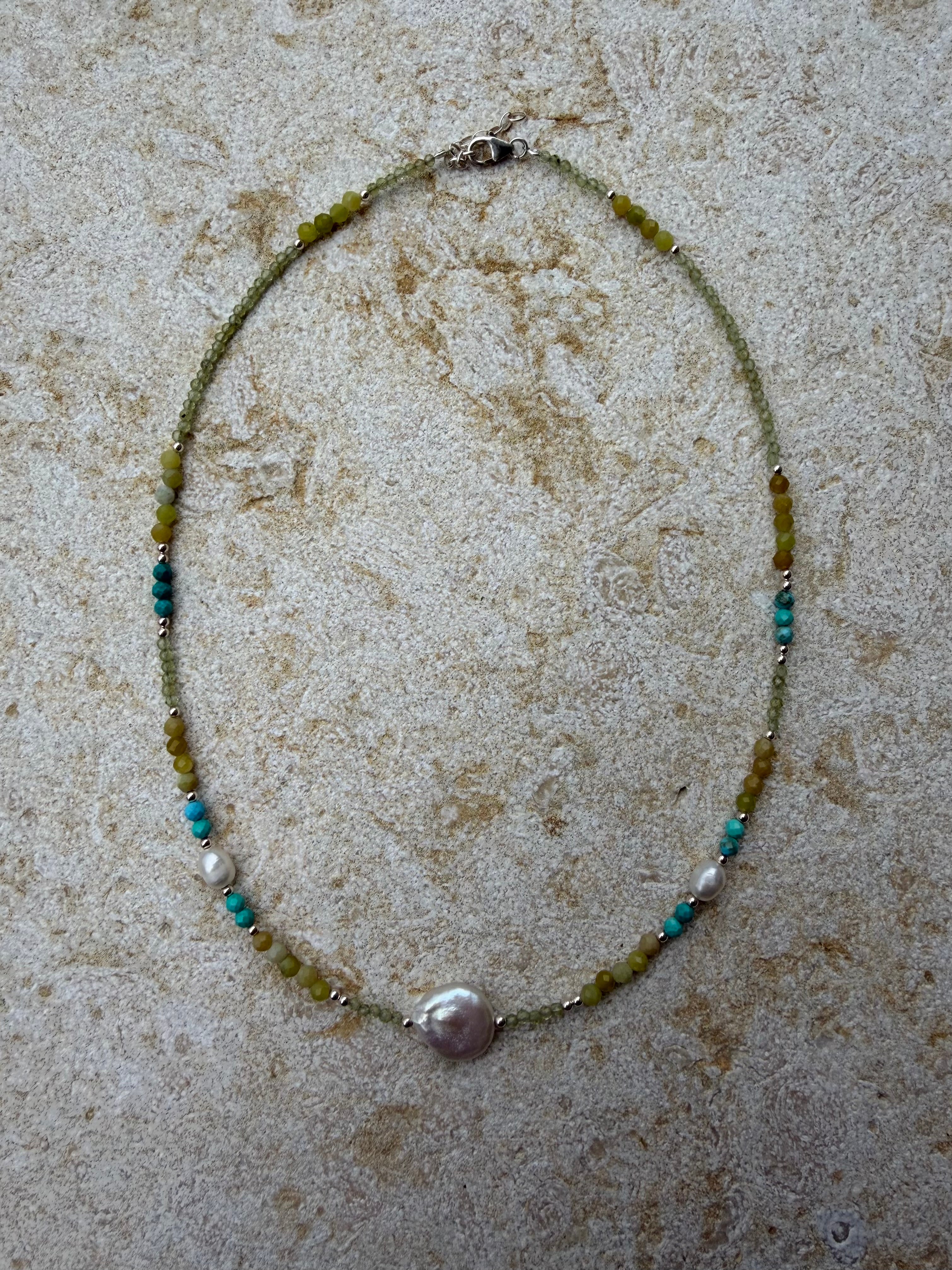 [SAMPLE] Freshwater Pearl Beaded Necklace