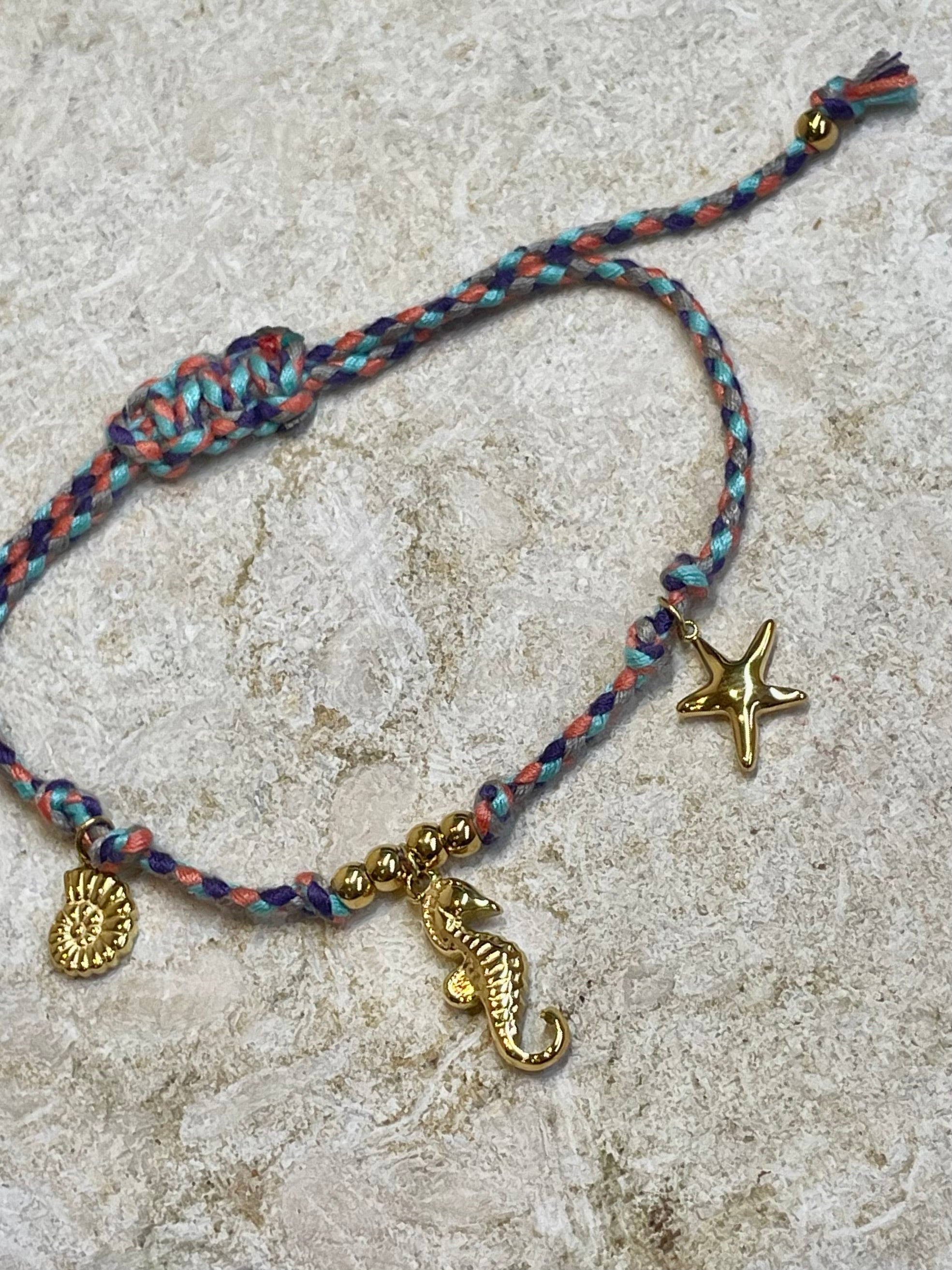 [SAMPLE] Seahorse Charm Bracelet