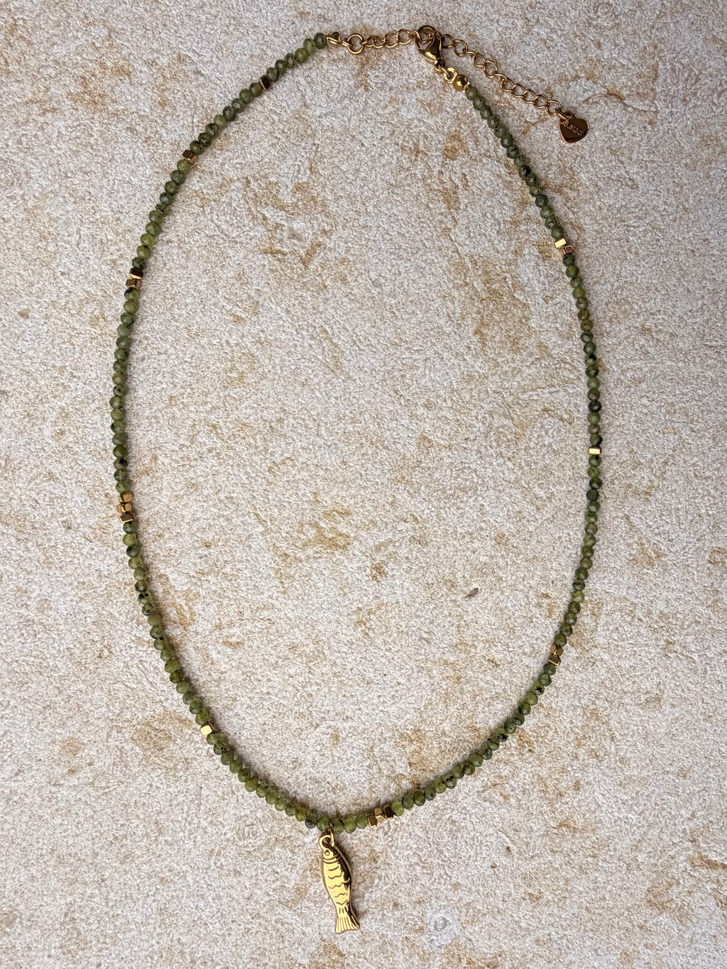 [SAMPLE] Beaded Necklace With Charm