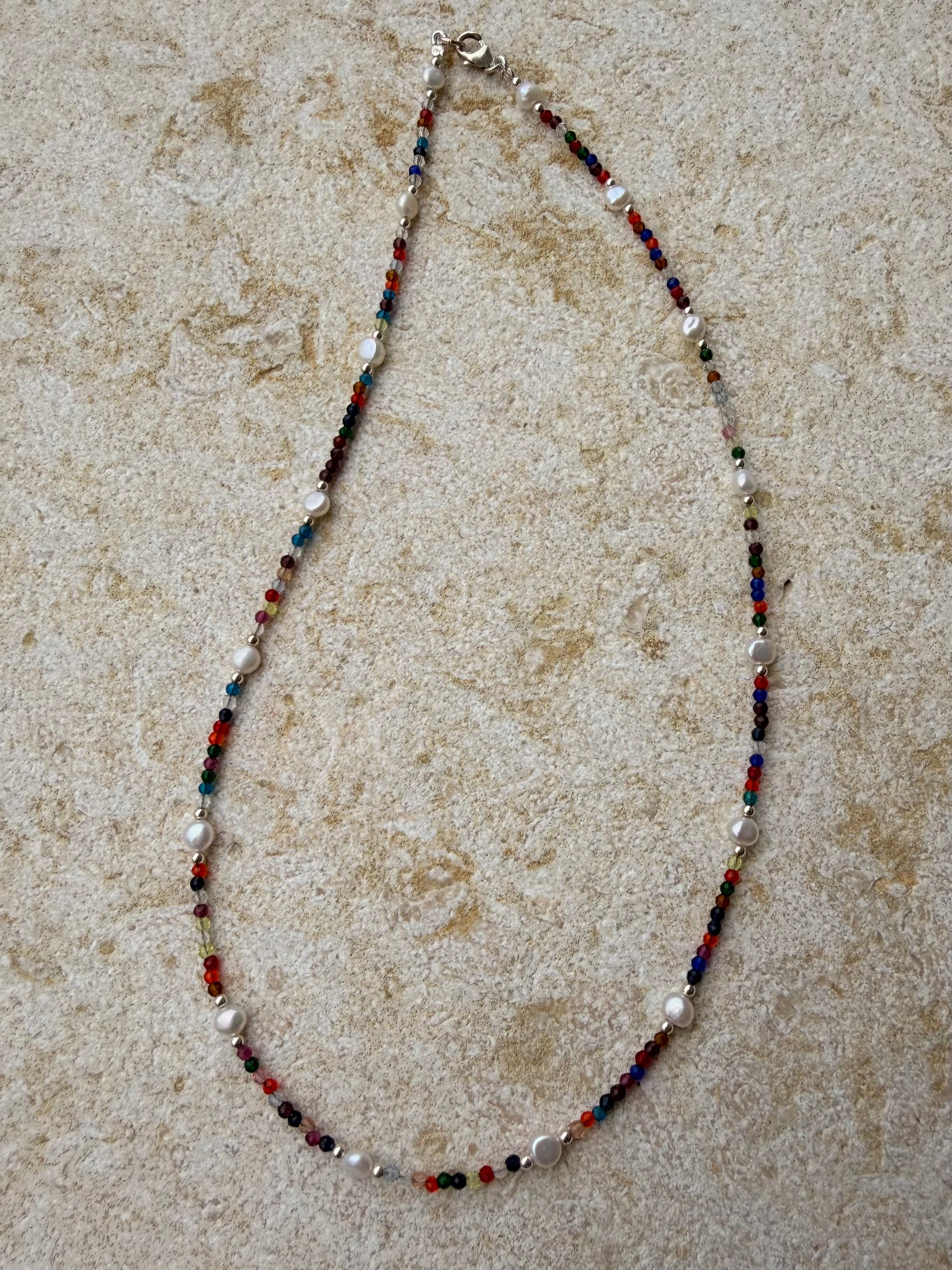 [SAMPLE] Freshwater Pearl Beaded Necklace