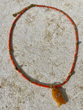 [SAMPLE] Beaded Necklace with Fish Charm