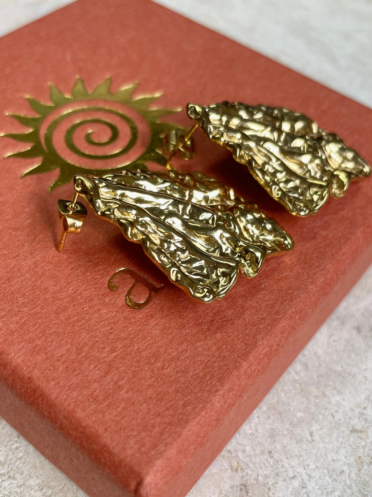 [SAMPLE] Chunky Gold Earrings