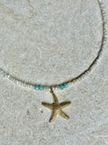 [SAMPLE] Beaded Necklace With Pearls and Charm