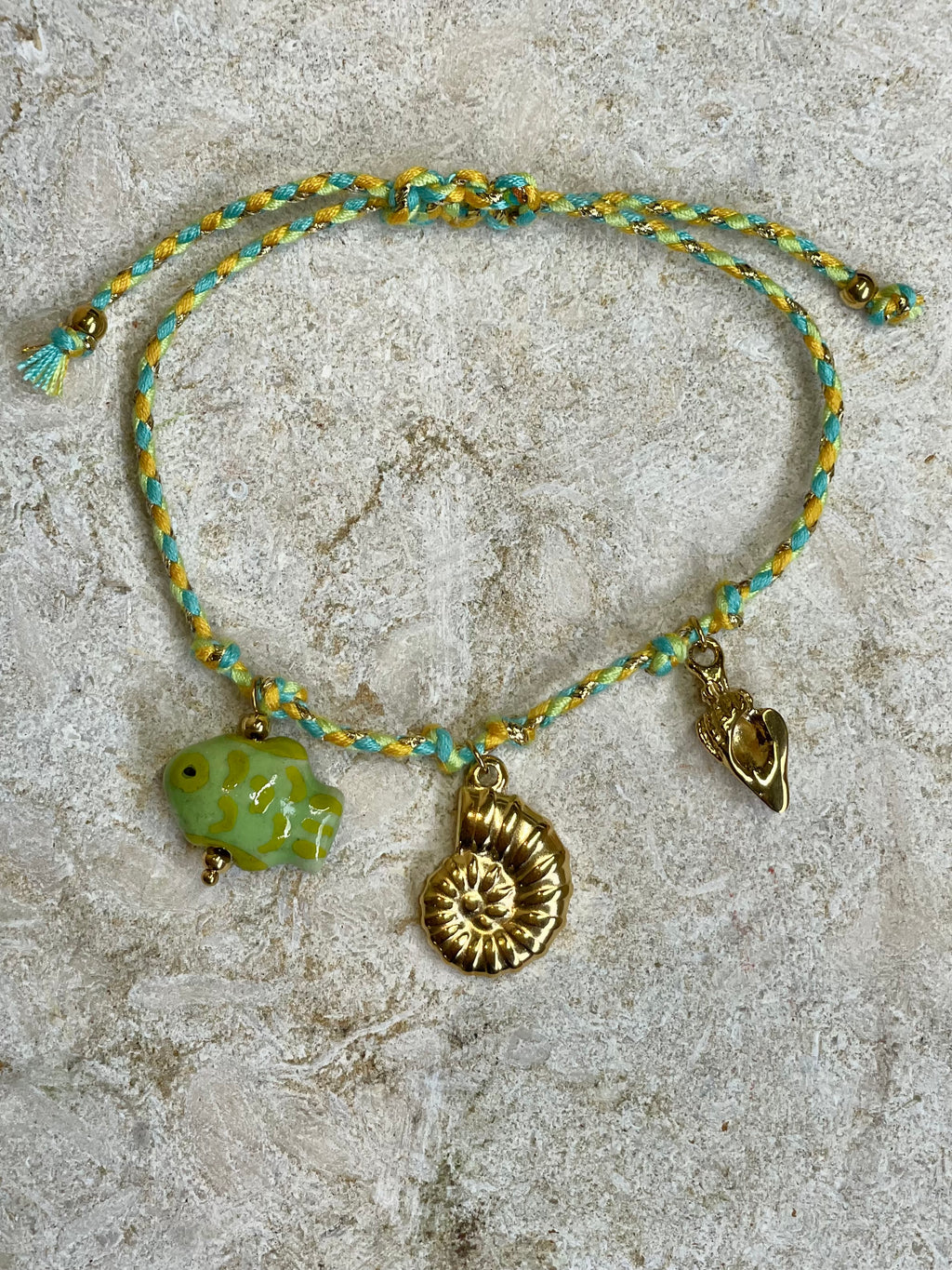 [SAMPLE] Ocean Charm Bracelet