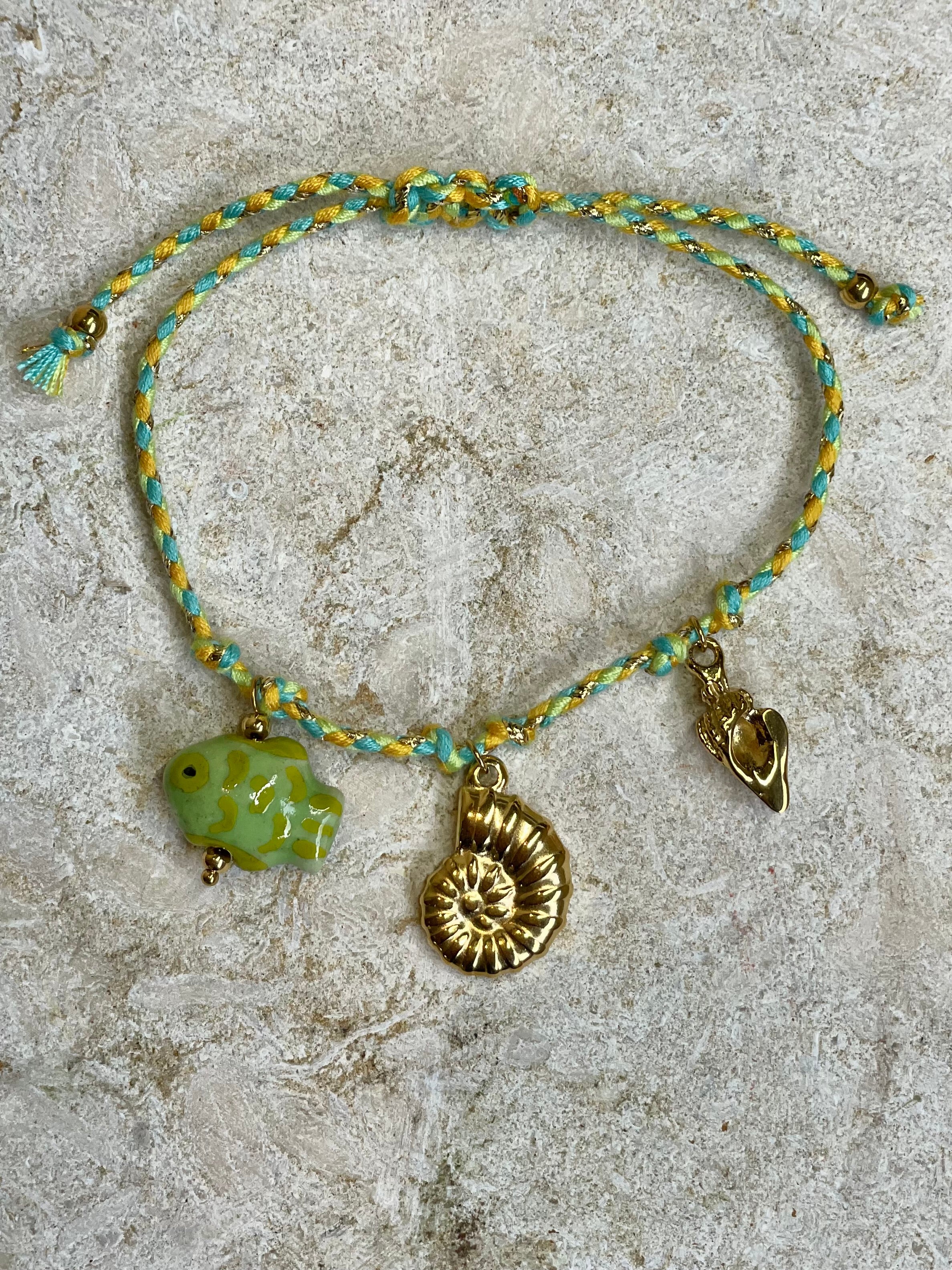 [SAMPLE] Ocean Charm Bracelet