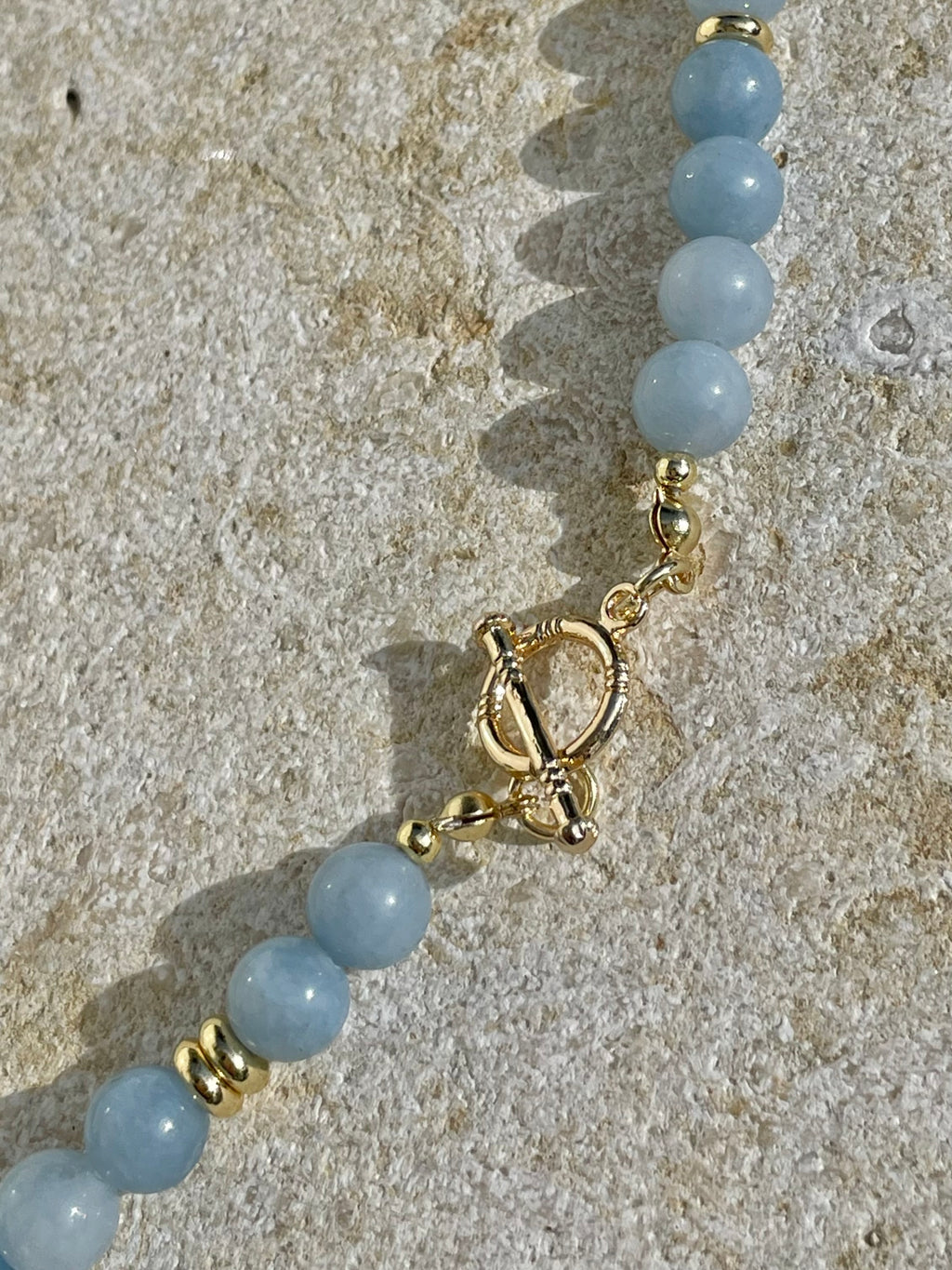 [SAMPLE] Beaded Necklace Blue