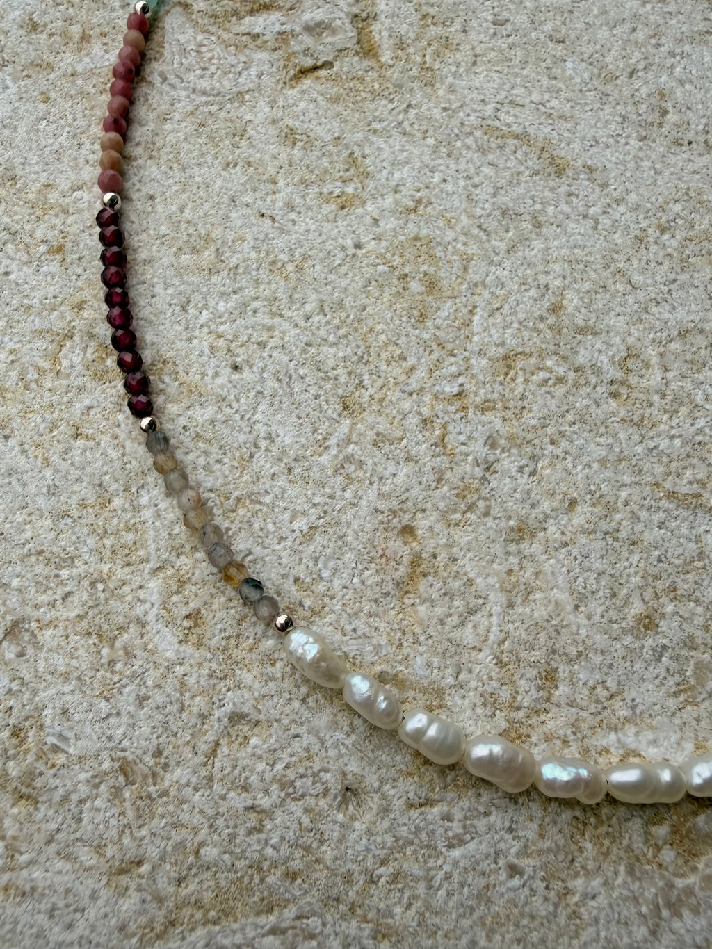 [SAMPLE] Freshwater Pearl Beaded Necklace