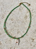 [SAMPLE] Beaded Necklace with Fish Charm