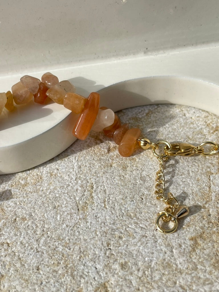 Keshi Freshwater Pearl Citrine Beaded Necklace