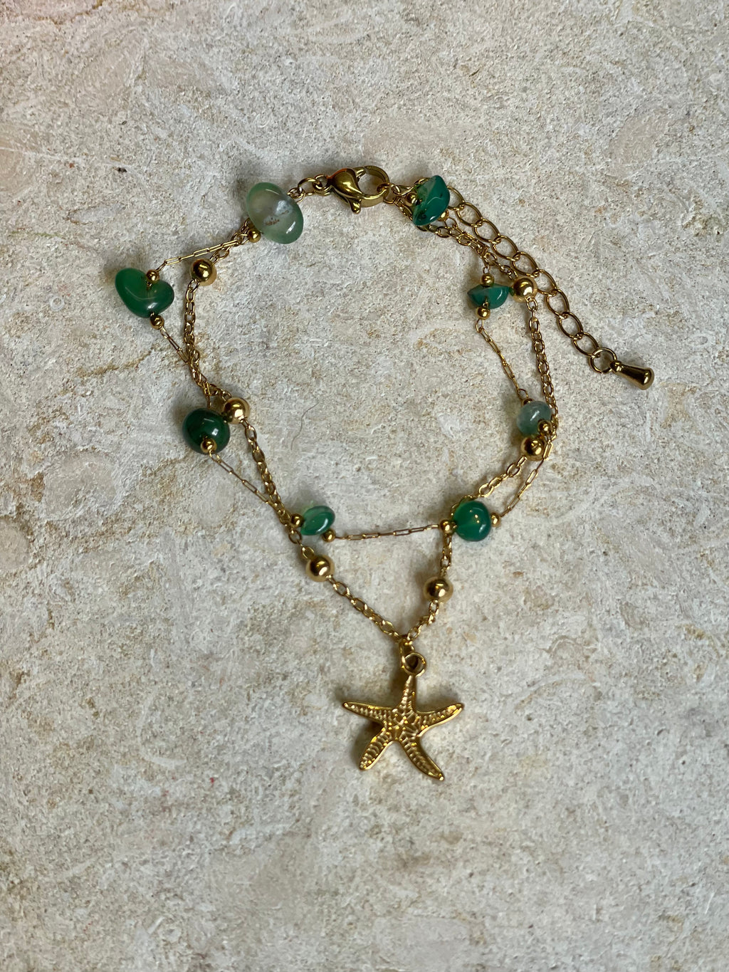 [SAMPLE] Starfish Charm Bracelet
