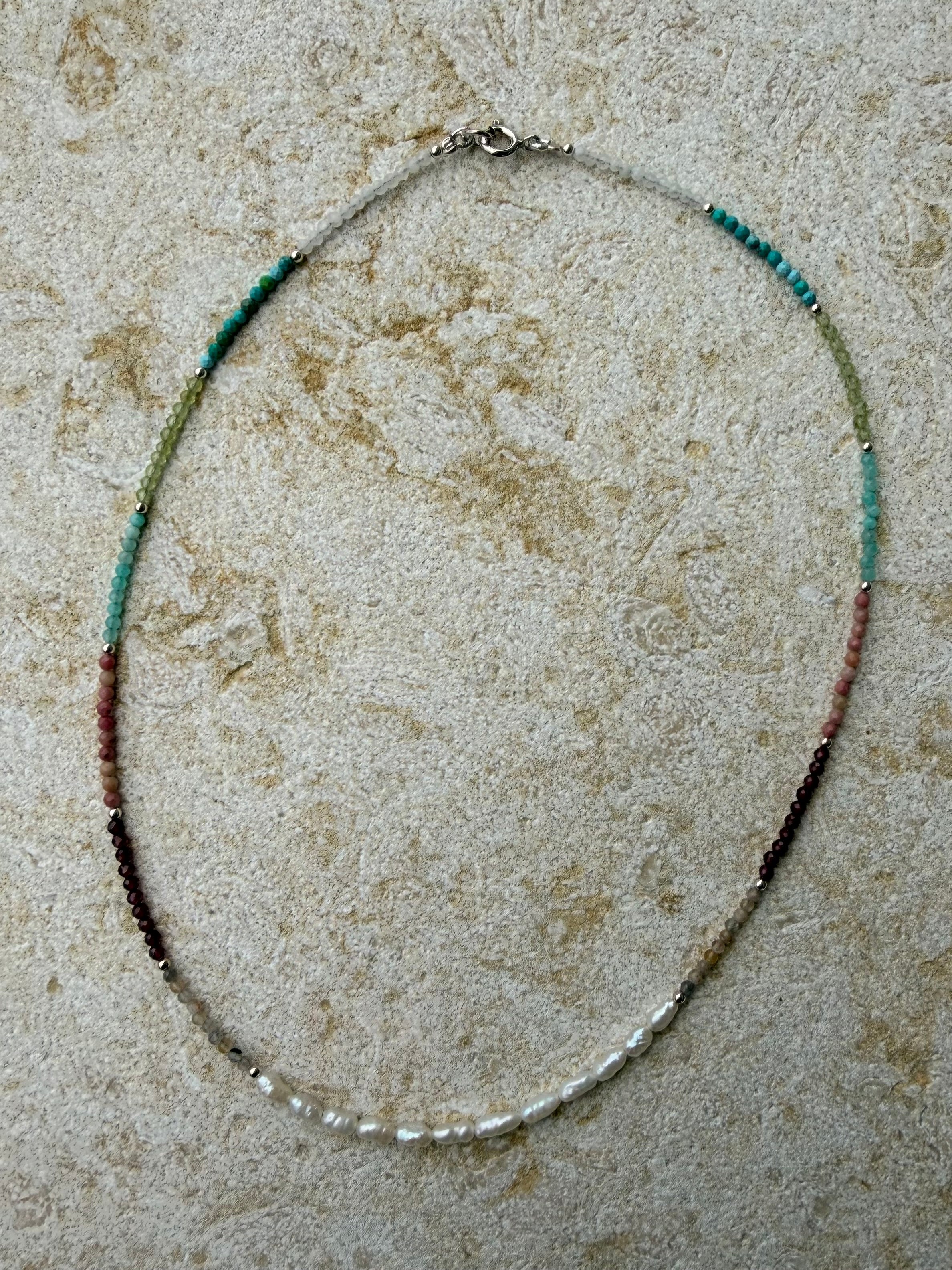 [SAMPLE] Freshwater Pearl Beaded Necklace