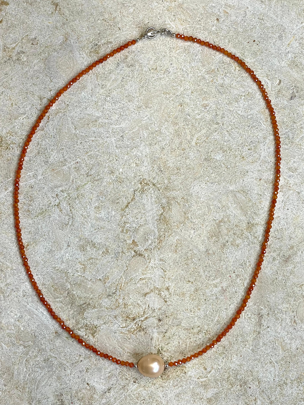 [SAMPLE] Freshwater Pearl Beaded Necklace