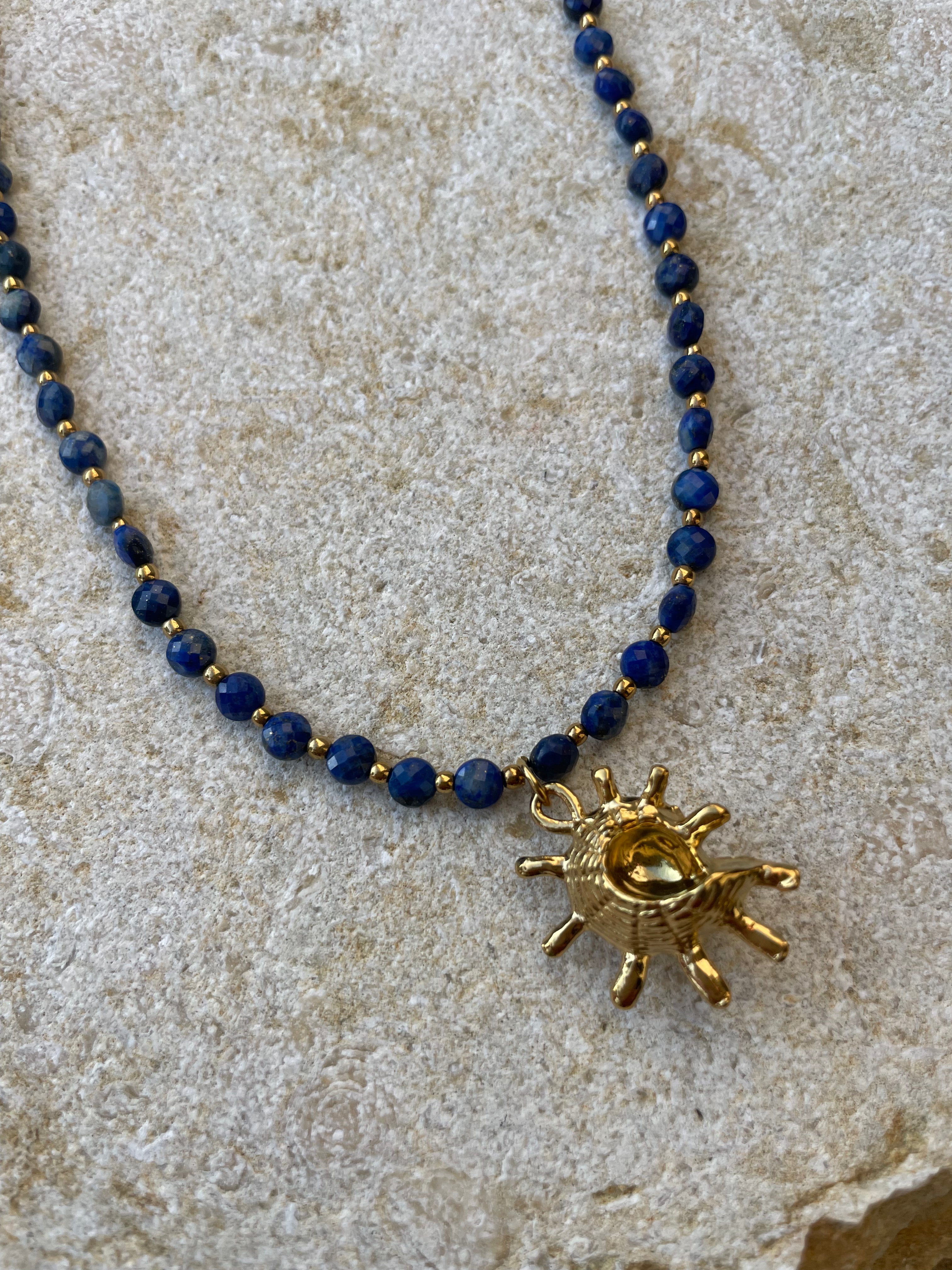 [SAMPLE] Beaded Necklace With Charm