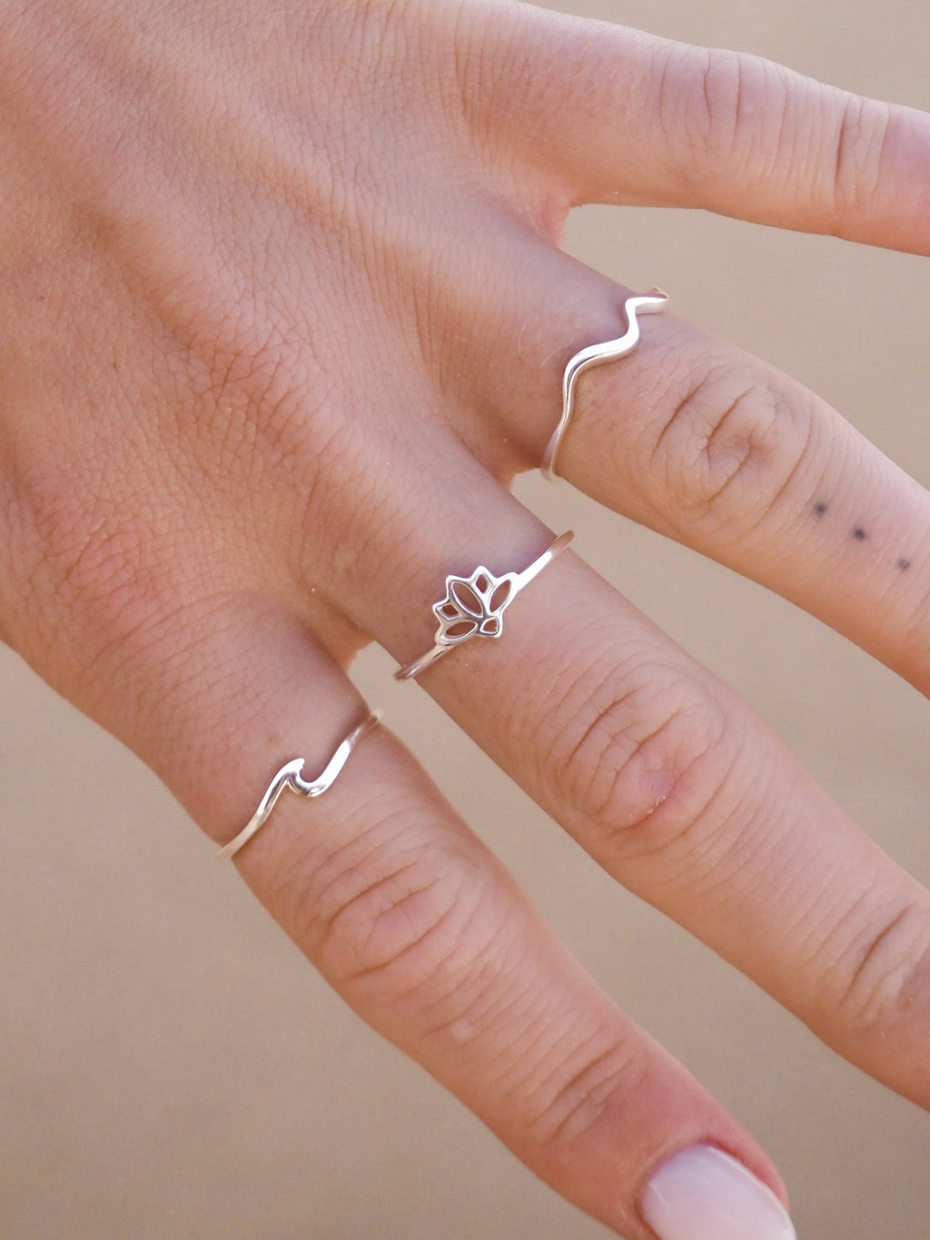 Wiggle Ring Sterling Silver