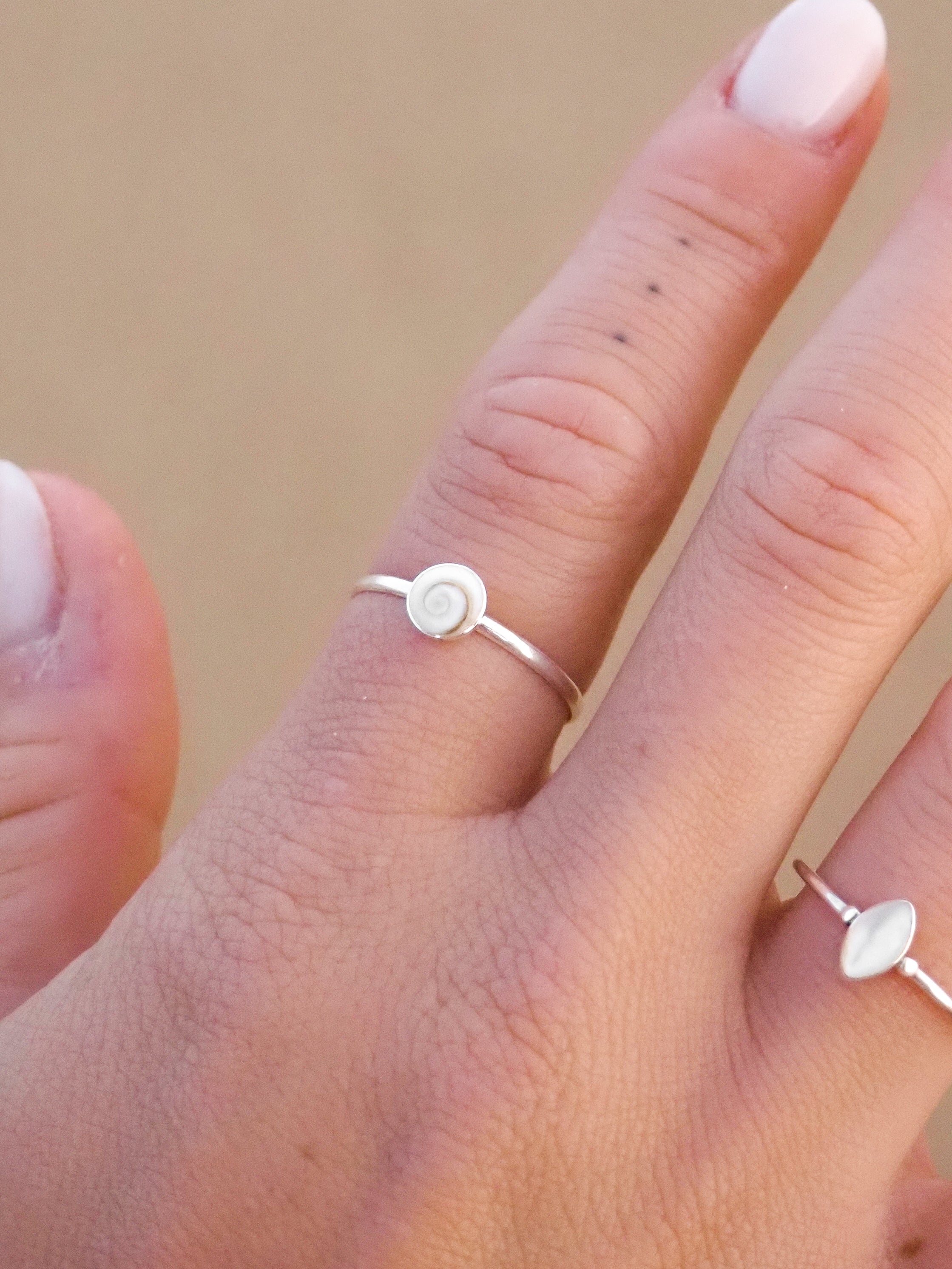 Shiva Shell Ring