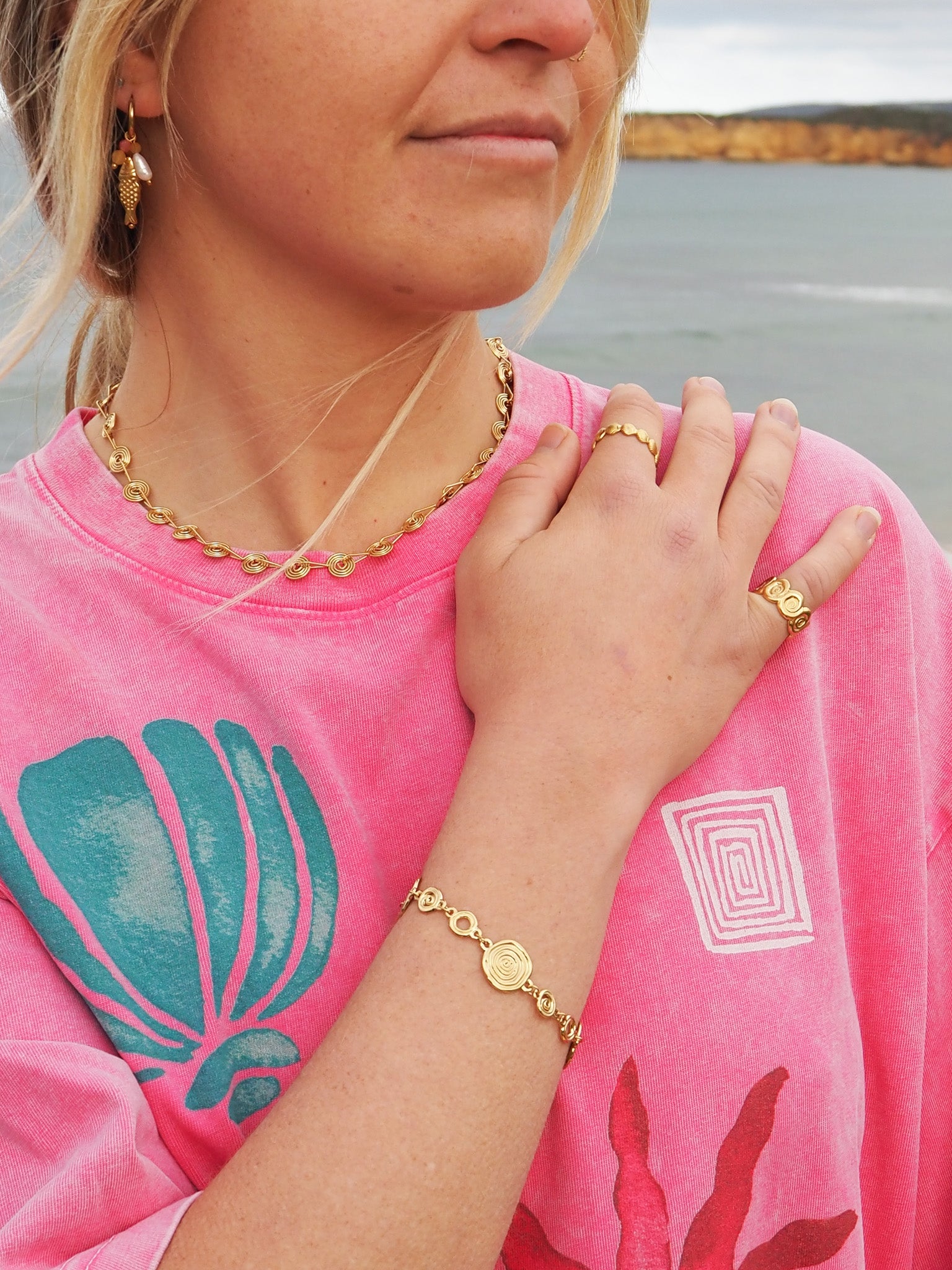 Swirly Spiral Bracelet