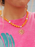 Solstice Necklace - Honey