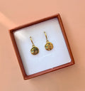 Irregular Hammered Multicolour Earrings