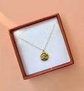 Irregular Hammered Multi-colour Necklace